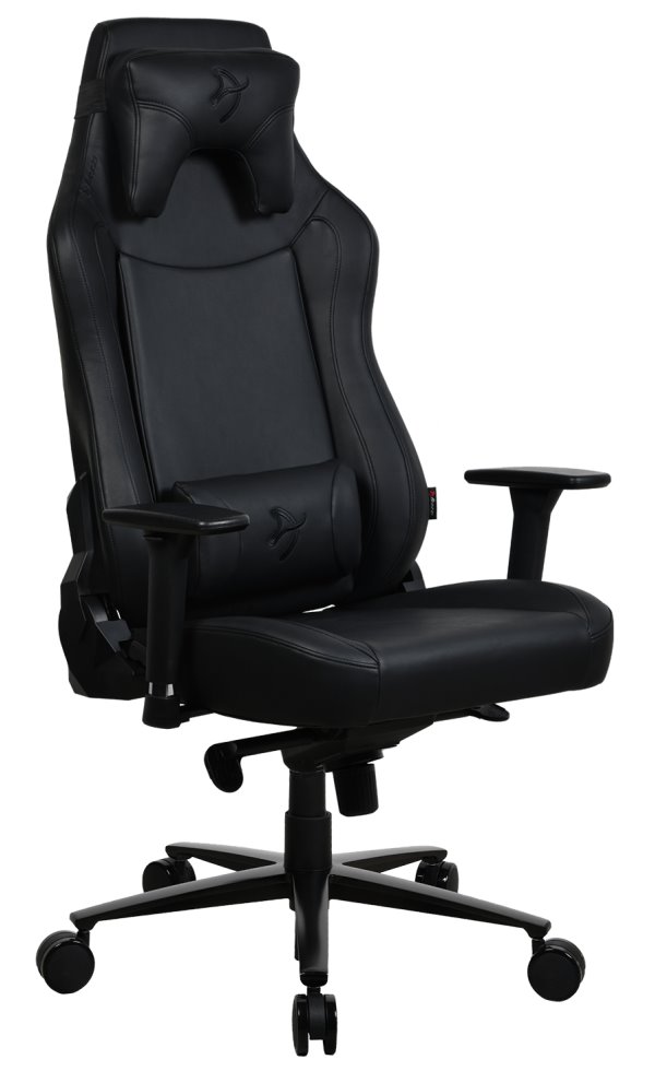 Herné kreslo AROZZI VERNAZZA XL SoftPU Pure Black/ povrch polyuretán/ čierna
