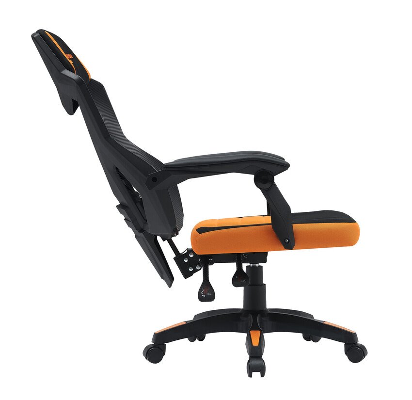 Herné kreslo CANYON Wave MCH02 Mesh Black orange