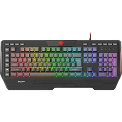 Herní klávesnice GENESIS RHOD 600 600 RGB, US layout, 6-zónové RGB podsvícení, software