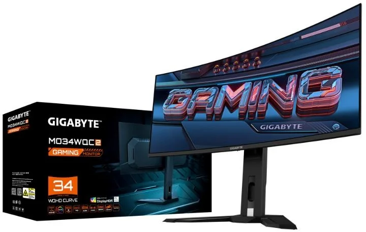 Herný monitor GIGABYTE MO34WQC2