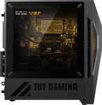 Herný stolný počítač ASUS TUF T500 v šedej farbe Solar Eclipse