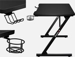 Hero 1.8 Black 100 cm gaming desk
