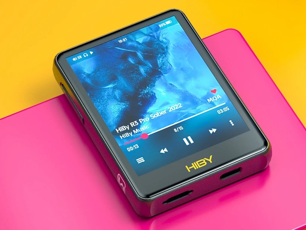HiFi přehrávač HiBy R3 PRO 2022 Saber Red