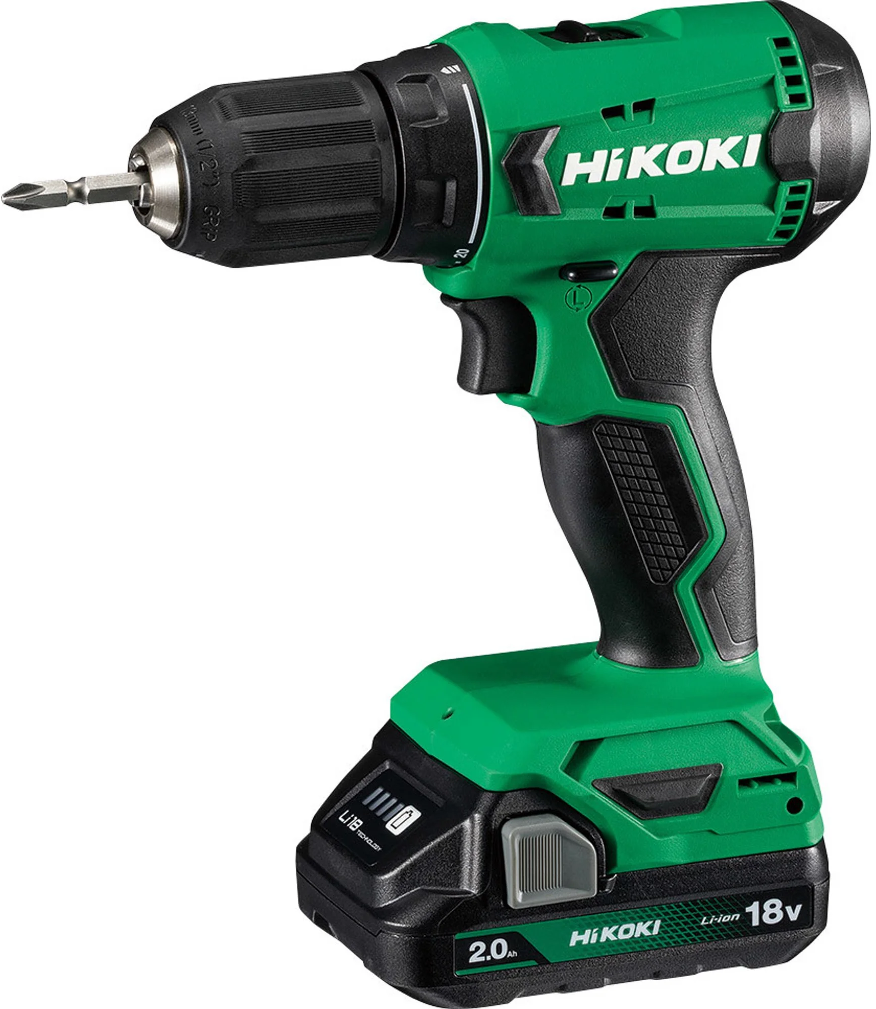 HIKOKI DS18DAWCZ Akumulátorový skrutkovač, vrátane batérie, nabíjačky a kufra