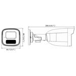 HIKVISION HiWatch IP kamera HWI-B480H(C)/ Bullet/ 8Mpix/ objektiv 4 mm/ H.265+/ krytí IP67/ IR až 50m/ kov+plast