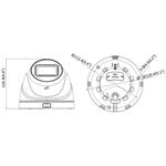 HIKVISION HiWatch IP kamera HWI-T641H-Z(C)/ Dome/ 4Mpix/ 2,8-12mm/ H.265/ IP67 ochrana/ IR do 30 m/ kovový plast