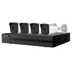 HiLook Powered by HIKVISION Network KIT IK-4142BH-MH/P(C)/ 2Mpx/ 4x kamery IPC-B121H 2.8mm/ 1x NVR-104MH-D/4P/ 1TB HDD