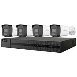 HiLook Powered by HIKVISION/ Smart Hybrid Light KIT 6Mpx Bullet 2TB/ 1x NVR-108MH-C/8P/ 4x IPC-B160HA-LUF