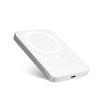 Hliníková powerbanka Epico 5000 mAh s podporou montáže MagSafe - strieborná