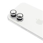 Hliníkové chrániče objektívu Epico | iPhone 17 | strieborná