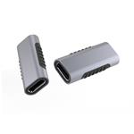 Hliníkový konektor PremiumCord USB-C Female - USB-C Female