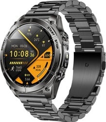 Hodinky ALIGATOR s GPS a mapami, čierne