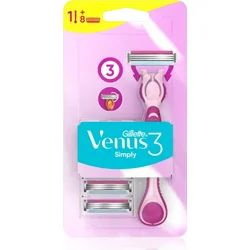 Holiaci strojček Gillette Simply Venus3 + 8 hláv