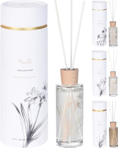 Homestyling Aroma difuzér vonné tyčinky BAMBOO SUGARCANE, 100 ml