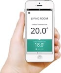 Honeywell Home EvoHome EVO-HAUS-PLUS - 1x riadiaca jednotka + 1x hlava HR93 + 1x spínacie relé