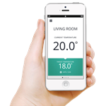 Honeywell Home EvoHome EVO-HAUS-PLUS - 1x řídící jednotka + 1x hlavice HR93 + 1x spínací relé