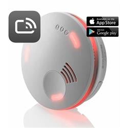 Honeywell Home XH100-CSSK-A,  Smart Detektor kouře X-Series (teplotní princip), ScanApp, bateriový Bazar