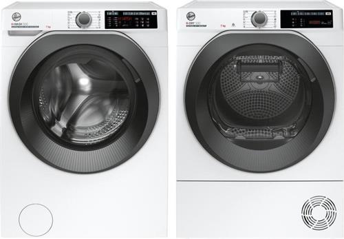 Hoover HW4 37AMBS/1-S + ND4 H7A2TSBEX-S (set pračky a sušičky)