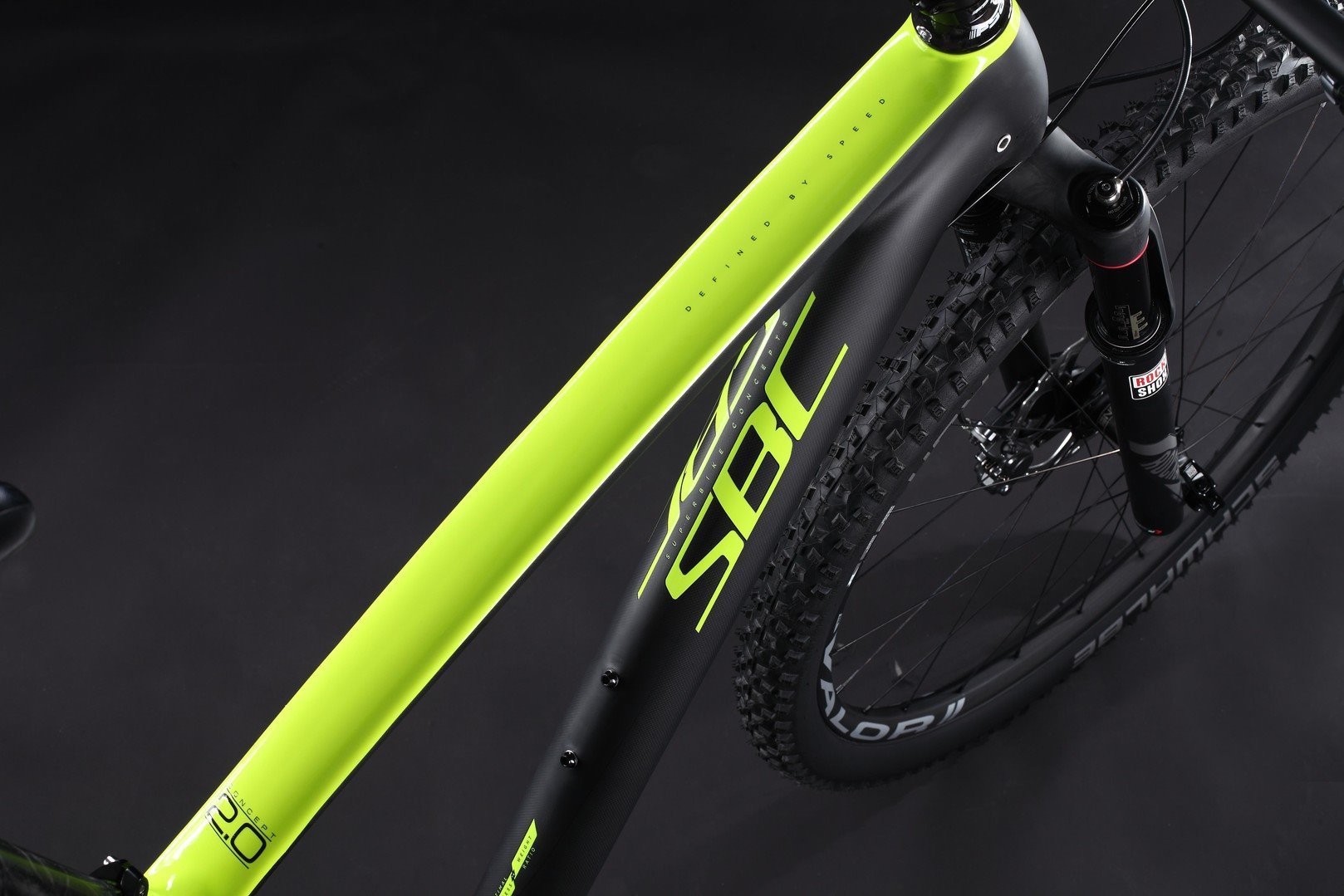 Horské kolo SILVERBACK 29" Storm custom - Yellow N black - 19"/L