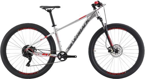 Horské kolo SILVERBACK Stride Sport Silver / Red - 16,5"/M