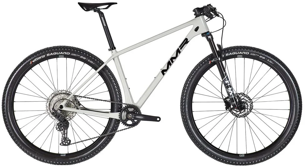 Horský bicykel MMR RAKISH 10 - Light Grey N Black - veľkosť S 25/2026