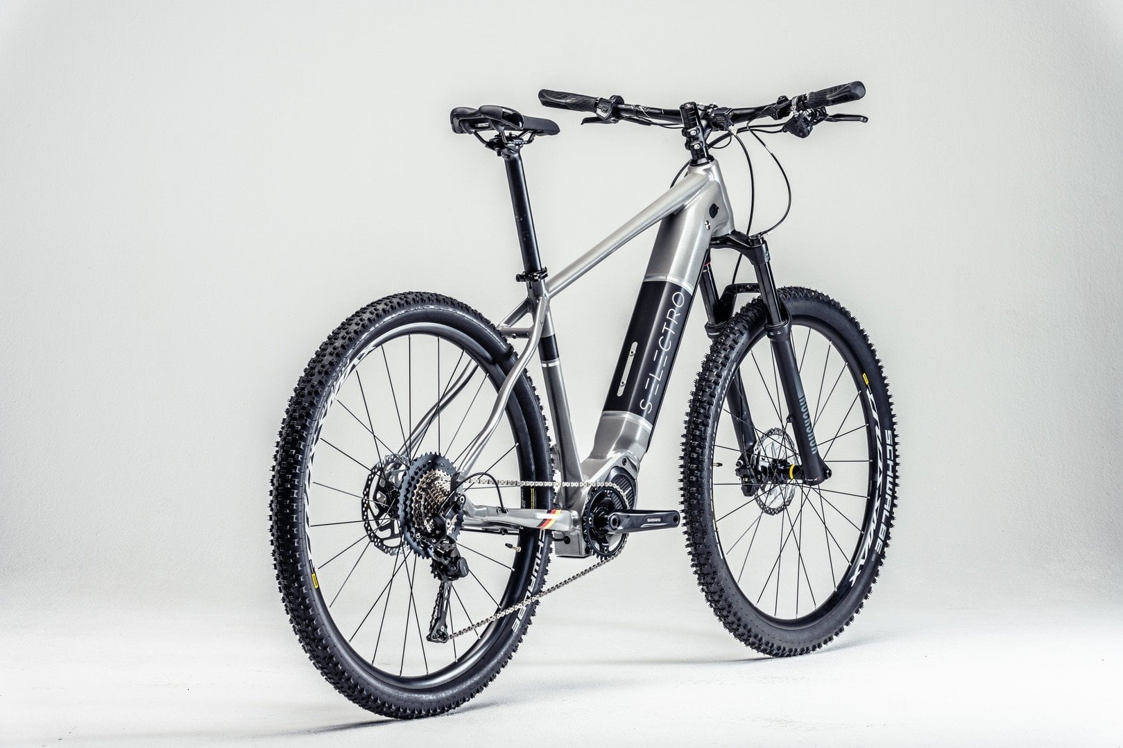 Horský bicykel SILVERBACK COMP SL, 8000 Motor, 630 Wh, veľkosť L - Magnetic Grey