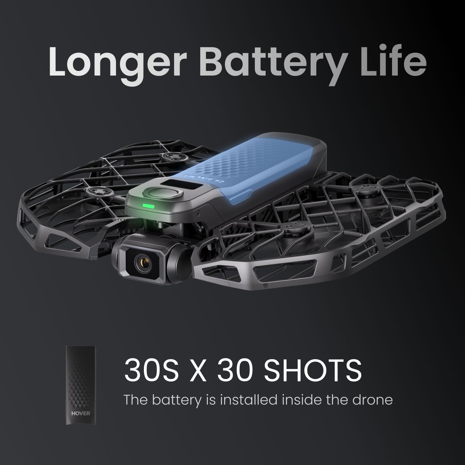 HOVERAir X1 Pro Standard dron černý