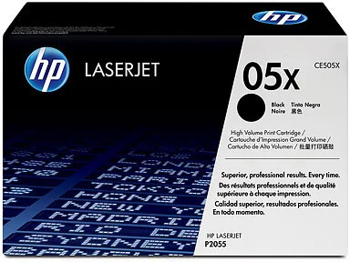 HP 05X Black Toner (2x6500 strán) pre LJ P2055, 2 pack (2xCE505XD) - originálne