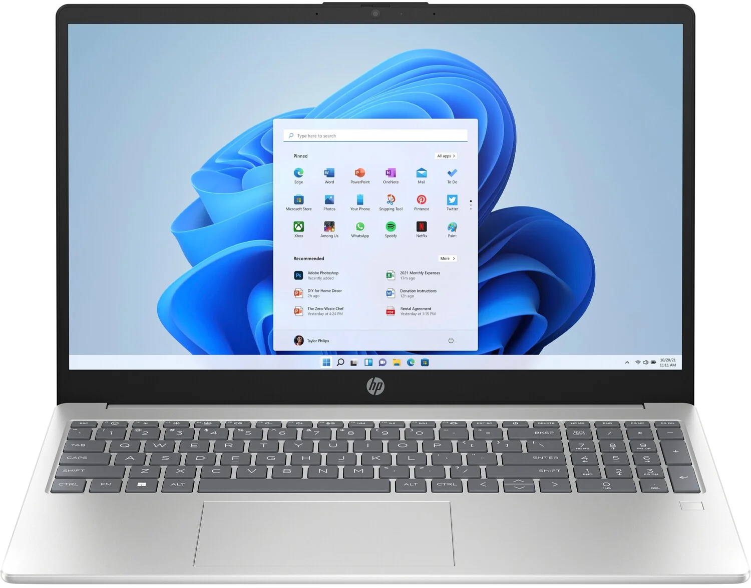 HP 15/fc0003nc/R5-7520U/15,6"/FHD/16GB/1TB SSD/AMD Int/W11H/Silver/2R