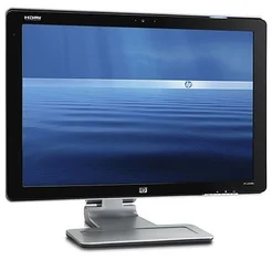 HP 24" LCD w2448h 1920x1200, 3000:1, 400cd, 3ms, DVI,HDMI,2xUSB,CAM,Pivot