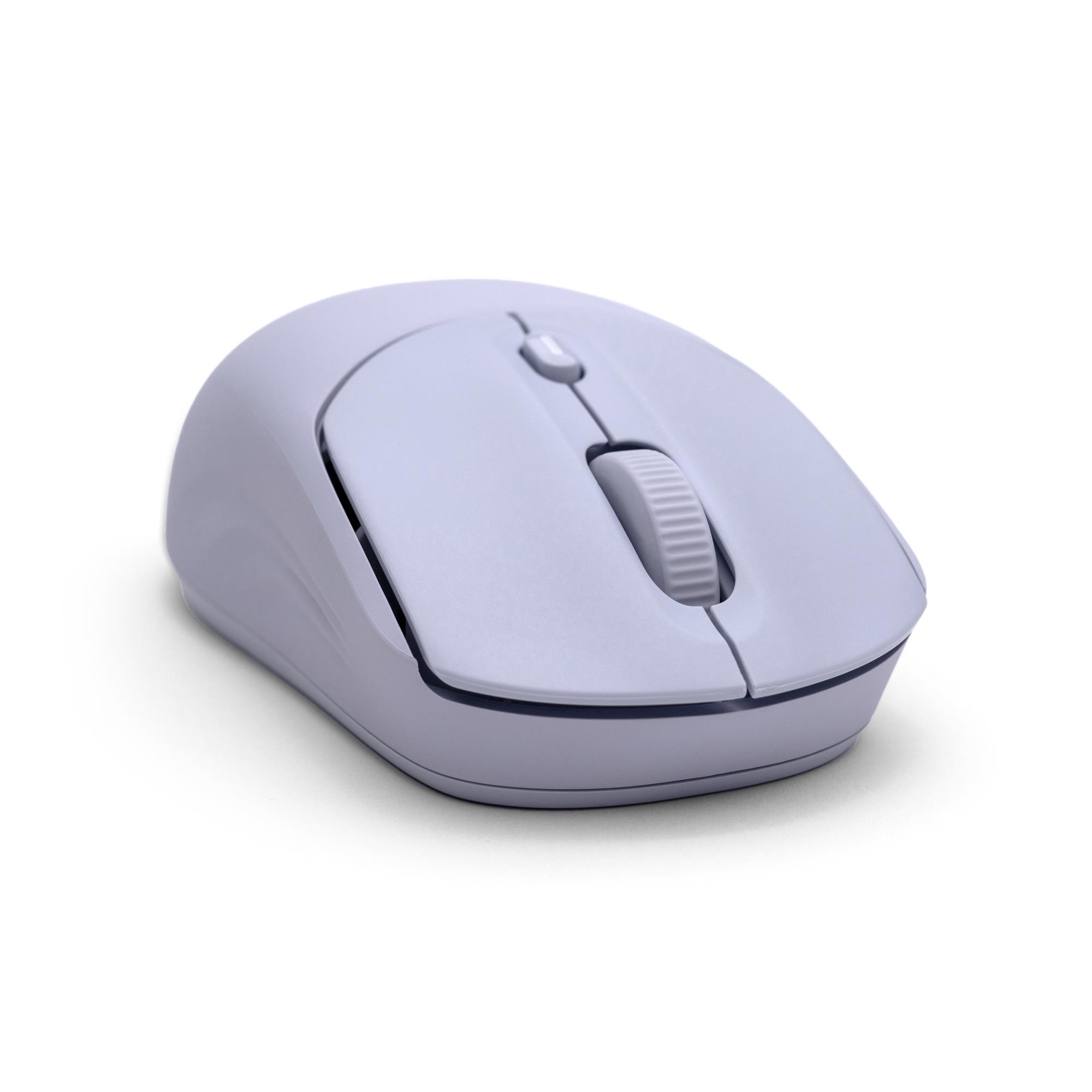 HP 400 Quiet Kancelářská Optická Myš Fialová