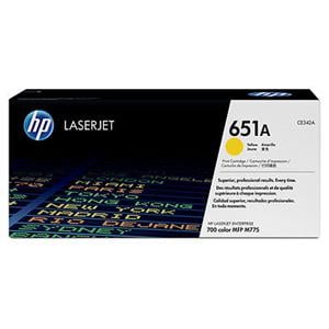 HP 651A tisková kazeta žlutá, CE342A