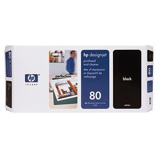 HP 80 Black Printhead + Cleaner pre DSJ 105x (C4820A) - originálne
