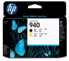 HP 940 Black a Yellow Printhead pro OfficeJet Pro 8000, (C4900A) - originální