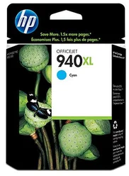 HP 940XL Cyan (1400 strán) pre OfficeJet Pro 8000, 8500 (C4907AE) - originálne