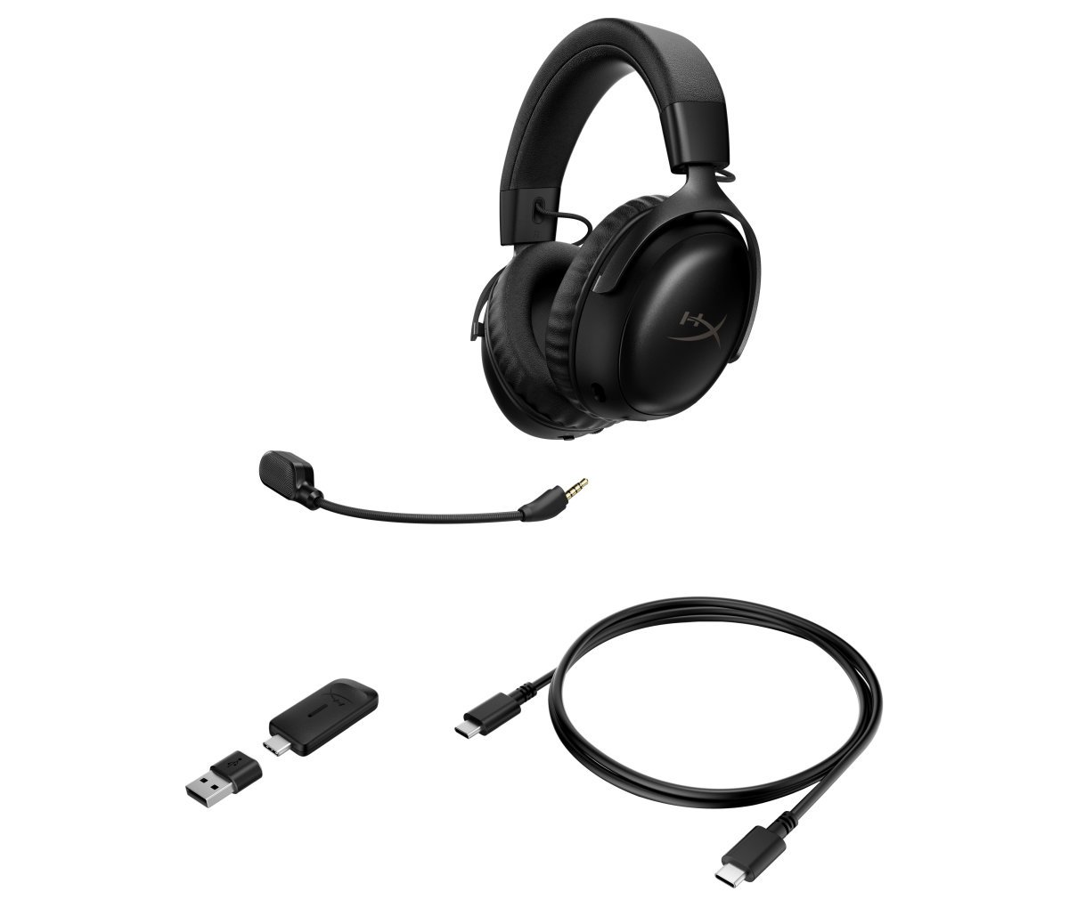 HP HyperX Cloud III S headset černá