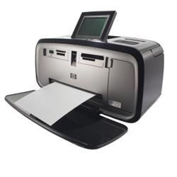 HP Photosmart 385 Compact Photo Printer 10x15 cm, USB, BlueT