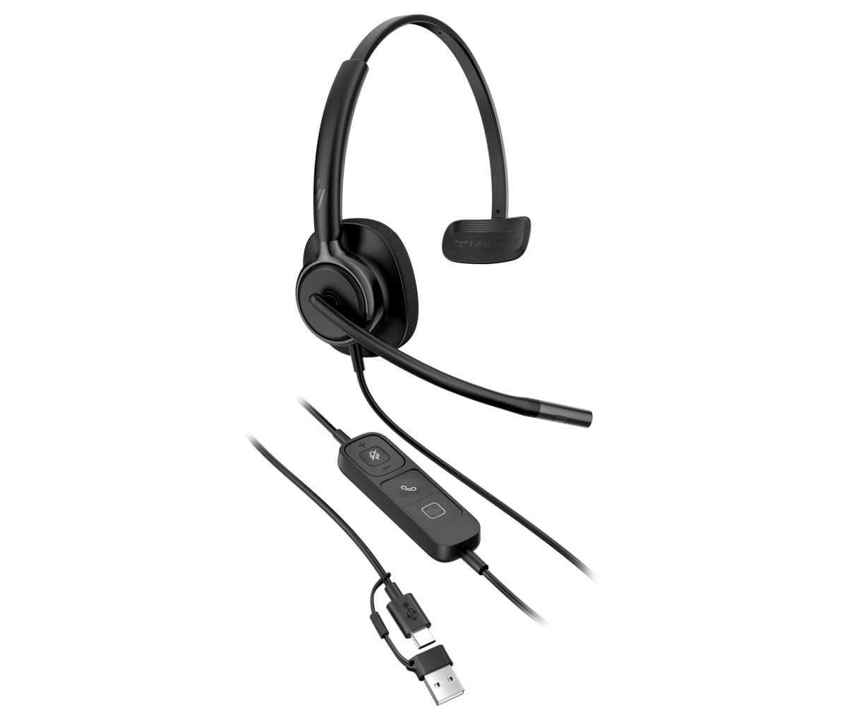 HP Poly Mission 415 Monaural USB Wired Headset Classic WW