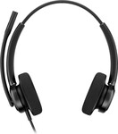 HP Poly Mission 425 – klasické káblové stereo slúchadlá s mikrofónom a USB pripojením, WW