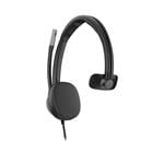 HP Poly Mission 615 Monaural USB Wired Headset WW