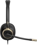 HP Poly Mission 825 – káblové stereo slúchadlá s mikrofónom a USB pripojením (WW)