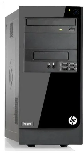 HP Pro 3300 MT i3-2100, 1x4GB DDR3, 500GB, DVD±RW, card reader, klávesnice, myš, W7P