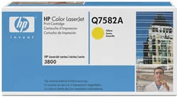 HP Q7582A Toner Yellow (6000 stran) pro CLJ 3800, CP3505 - originální