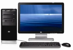 HP stolní počítač s 20" monitorem, myší a klávesnicí Pavilion p6210cs-m