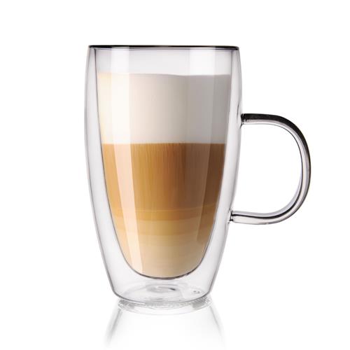 Hrnček Orion Thermo z dvojstenného skla, 430 ml