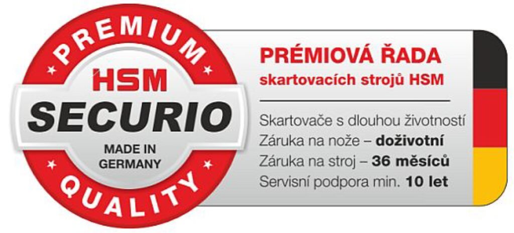 HSM Securio B22 1,9x15mm (P-5)