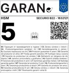 HSM Securio B22 1,9x15mm (P-5)