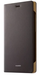 Huawei flipové pouzdro pro P8, hnědé