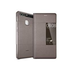 Huawei flipové pouzdro S-View pro P9, hnědé