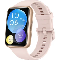 Huawei Watch Fit 2 Active Gold + Sakura Pink Silikónový remienok
